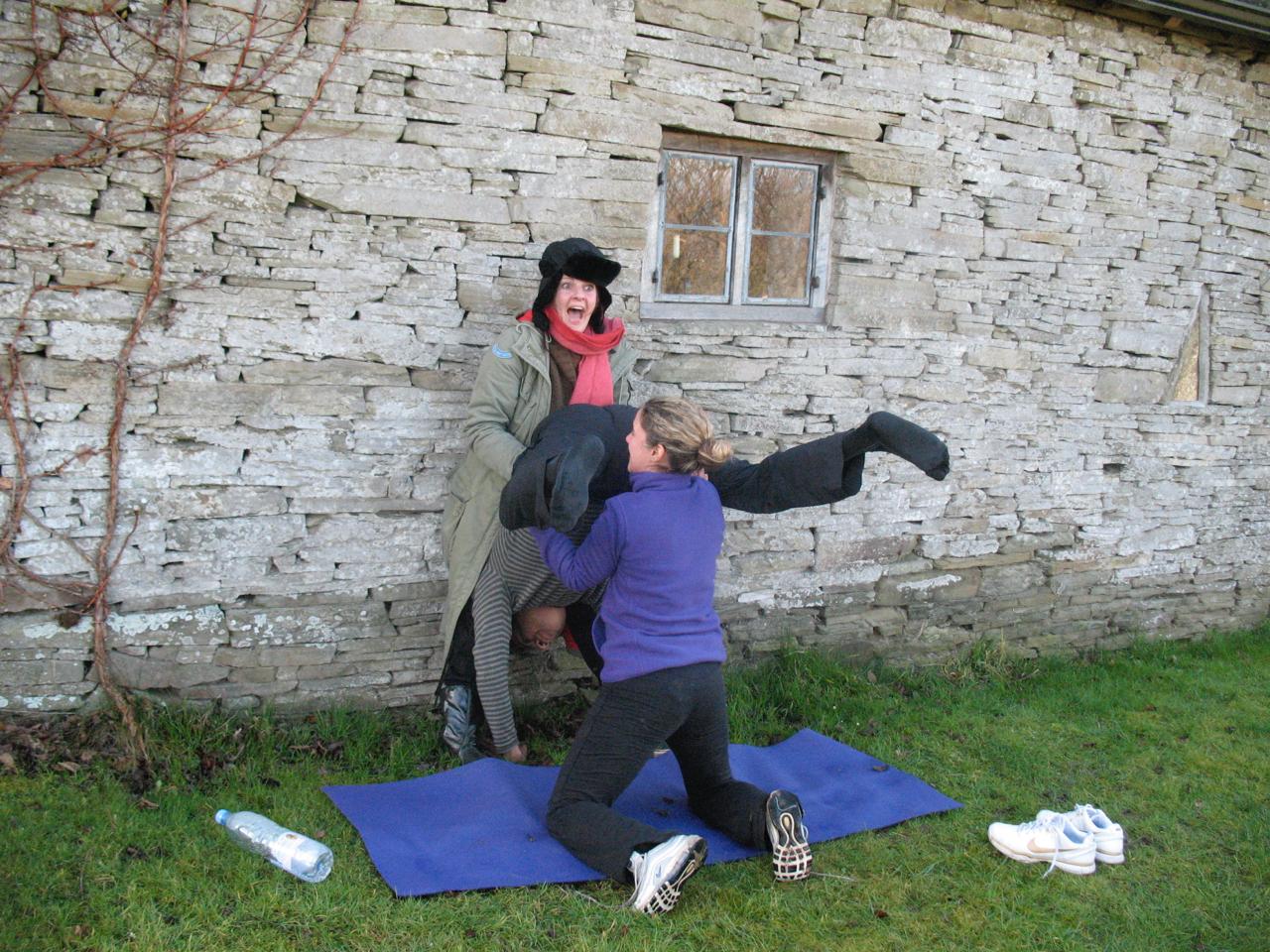 Early years — the physicality of bodywork